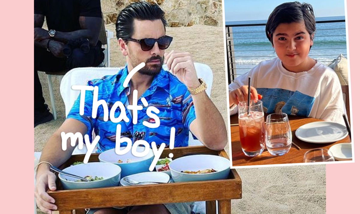 #Scott Disick Shares Proud (And Embarrassing) Dad Celebration After Mason Passes The Sixth Grade!