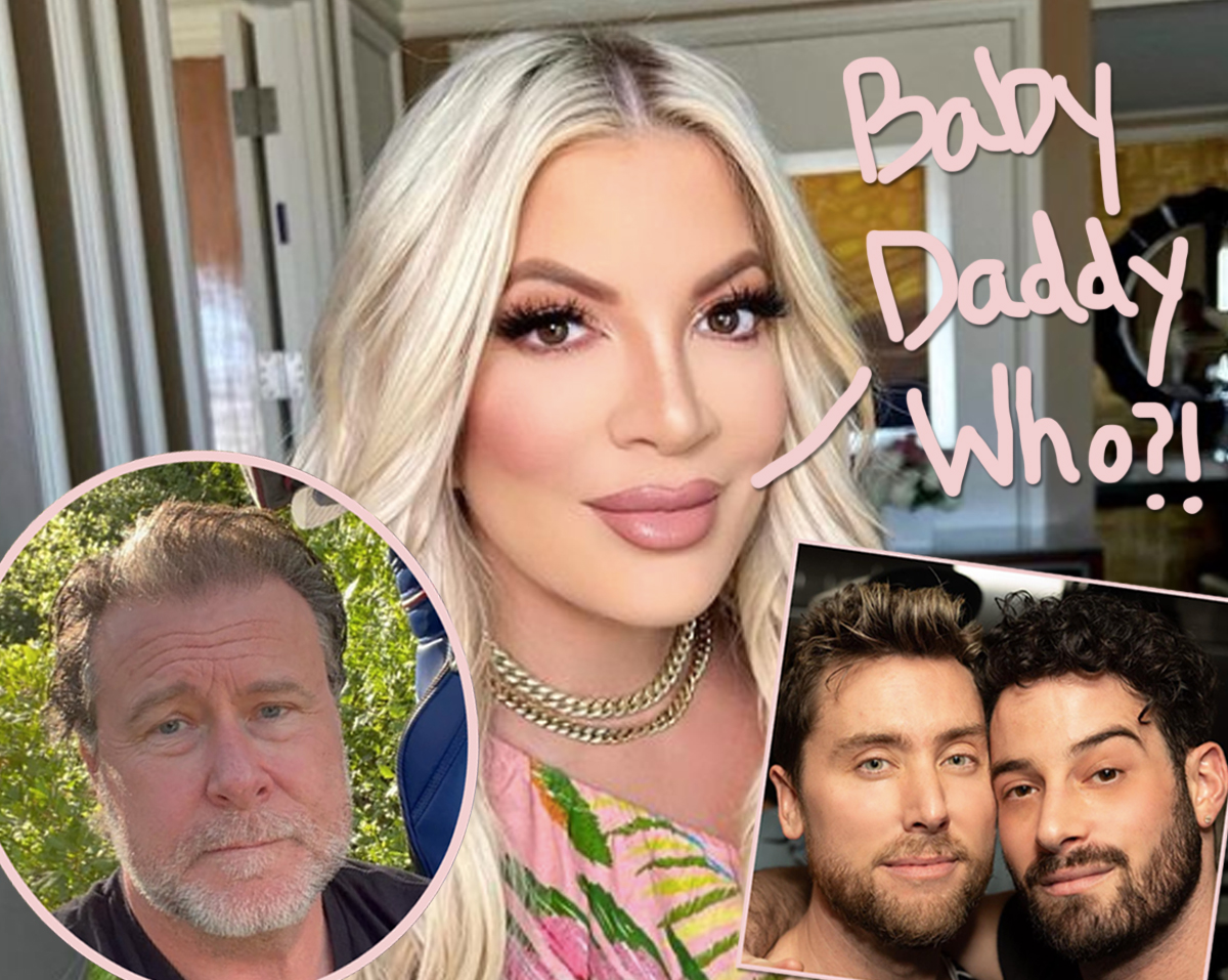 #Tori Spelling SNUBS Dean McDermott In Father’s Day Post About… Lance Bass?!?