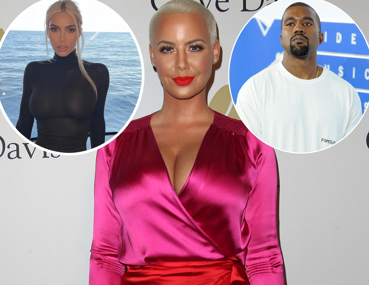 #Why Amber Rose Was Not Surprised About Kim Kardashian & Kanye West’s Split