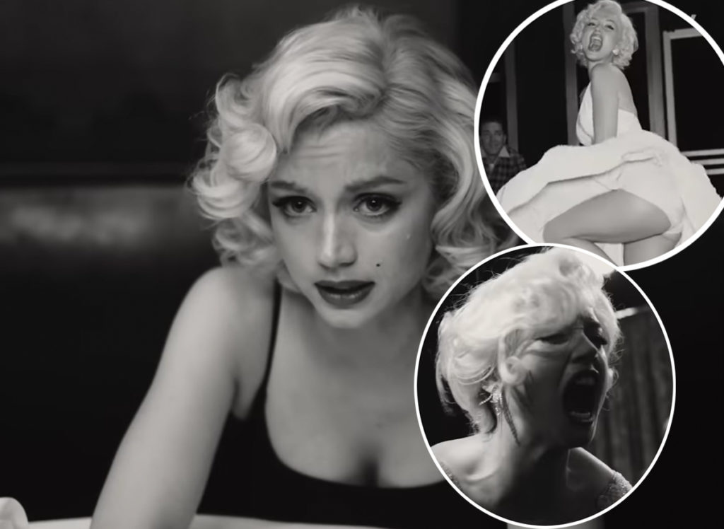 Ana De Armas Transforms Into Marilyn Monroe in 'Blonde' Trailer