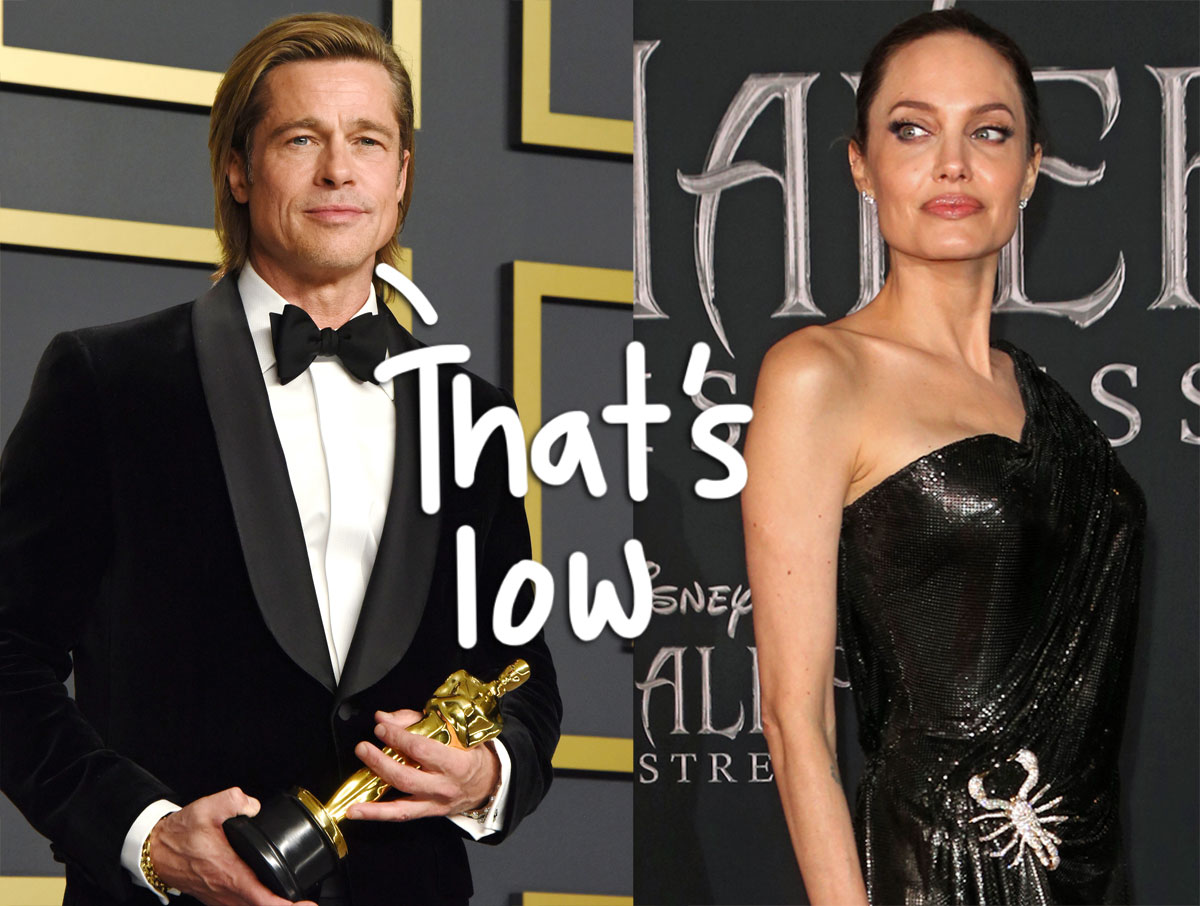 #Angelina Jolie’s Lawyers Tried To Subpoena Brad Pitt At The SAG Awards Amid Winery Lawsuit!! OOF!