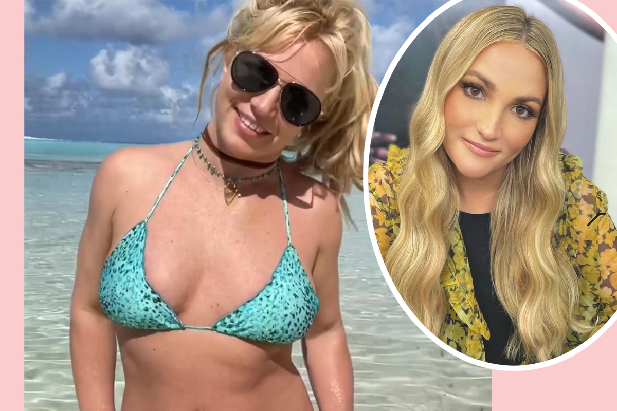 Does Jamie Lynn Spears Porn - Hatchet Buried? See Jamie Lynn Spears Kinda Sorta Supporting Britney On  Instagram! - Perez Hilton