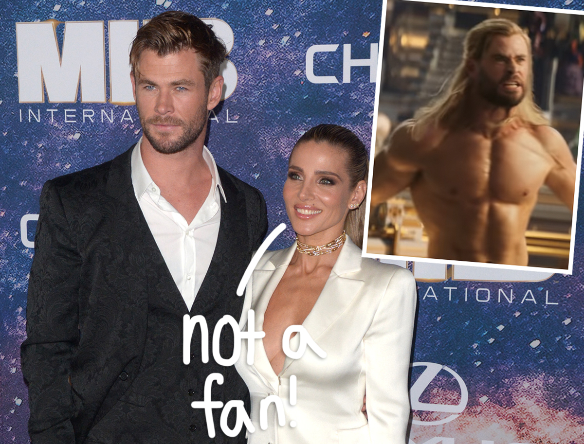#Chris Hemsworth Says Wife Elsa Pataky DID NOT LIKE His Super Buff Thor Body!