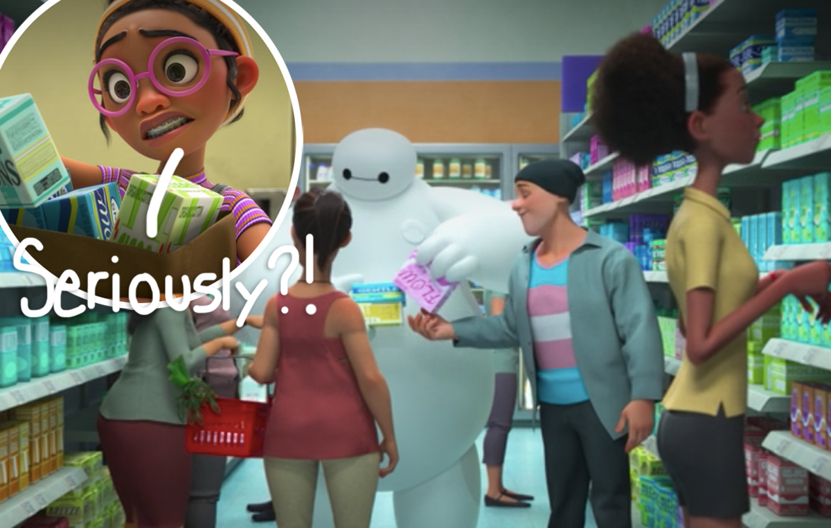 #Disney’s Baymax! Sparks Outrage Amongst Conservatives For Depicting Trans Man Buying Period Products