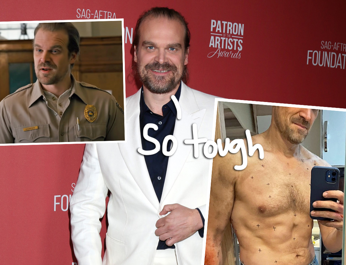 #David Harbour ‘Struggling’ To Lose Weight For Stranger Things Again After ‘Ballooning Up’ Following 75 Lb. Loss!