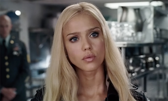 Jessica Alba in Fantastic Four 2