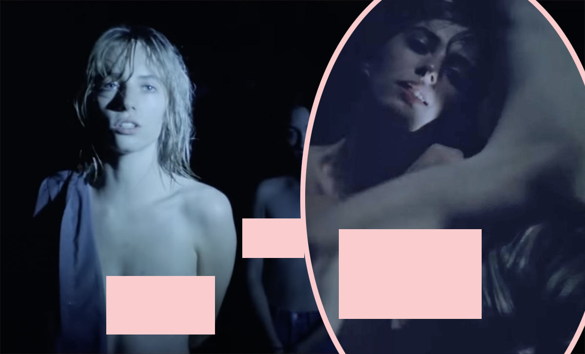 #Whoa! Stranger Things Star Maya Hawke & Many More Get Nude In NSFW Orgy-Themed Music Video!