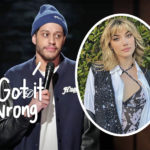 Pete Davidson DENIES Dating Olivia O'Brien After She Reveals He Ended Things With Her Through Text!!