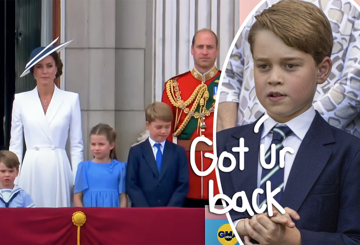 #Prince George Already ‘Very Protective’ Of Younger Siblings Charlotte & Louis As He Prepares To Be King One Day!