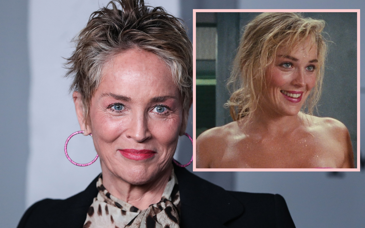 #Sharon Stone Goes Topless On Instagram!