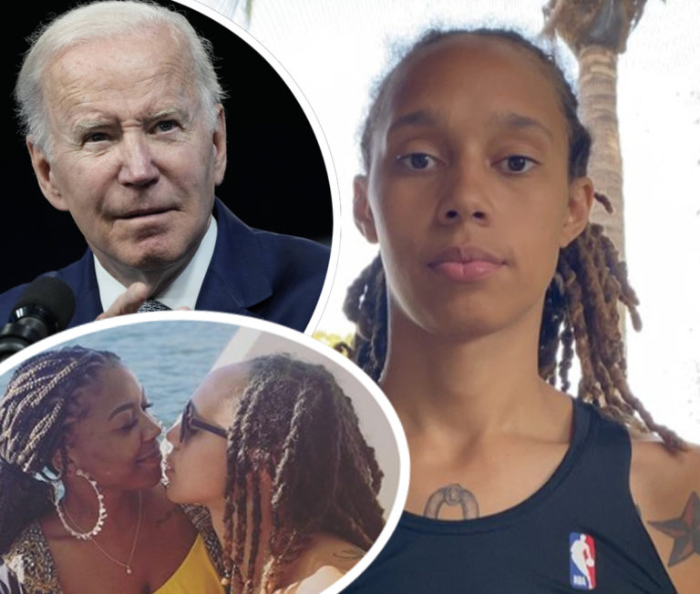 WNBA Star Brittney Griner Begs Biden To Get Her Out Of Russia After