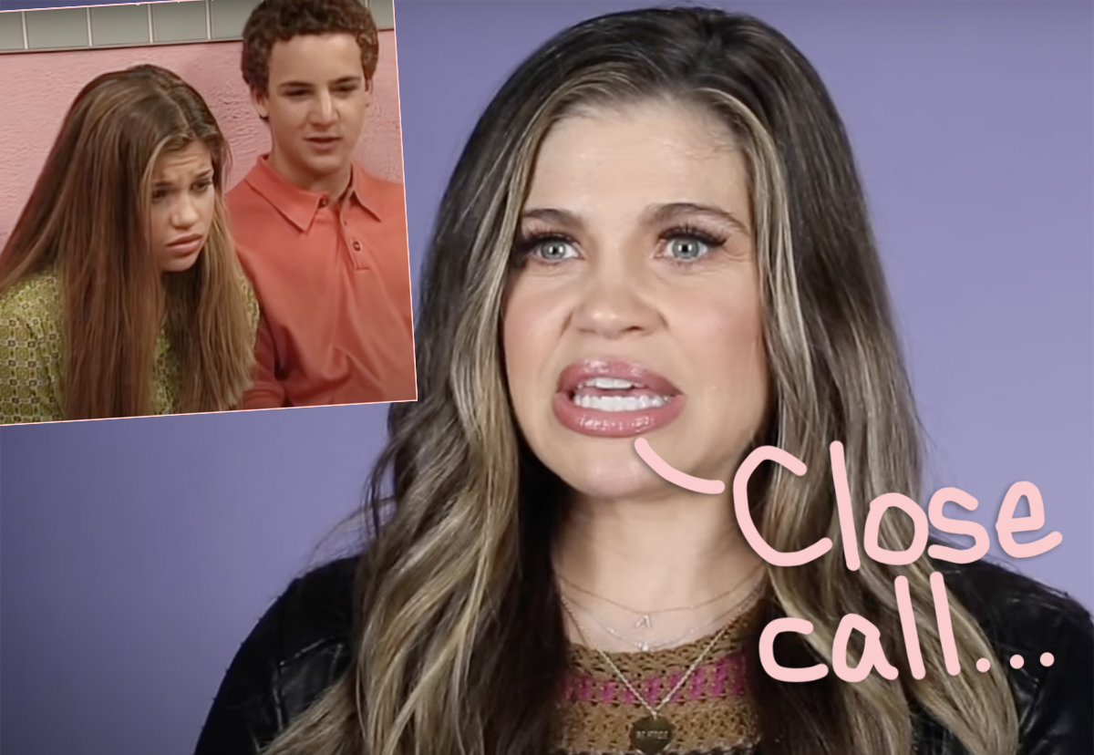 #Danielle Fishel Almost Got Fired From Boy Meets World During Her FIRST-EVER Rehearsal — Here’s Why!