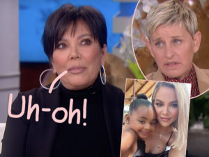 Kris Jenner & Ellen DeGeneres Actually Leaked Khloé Kardashian's