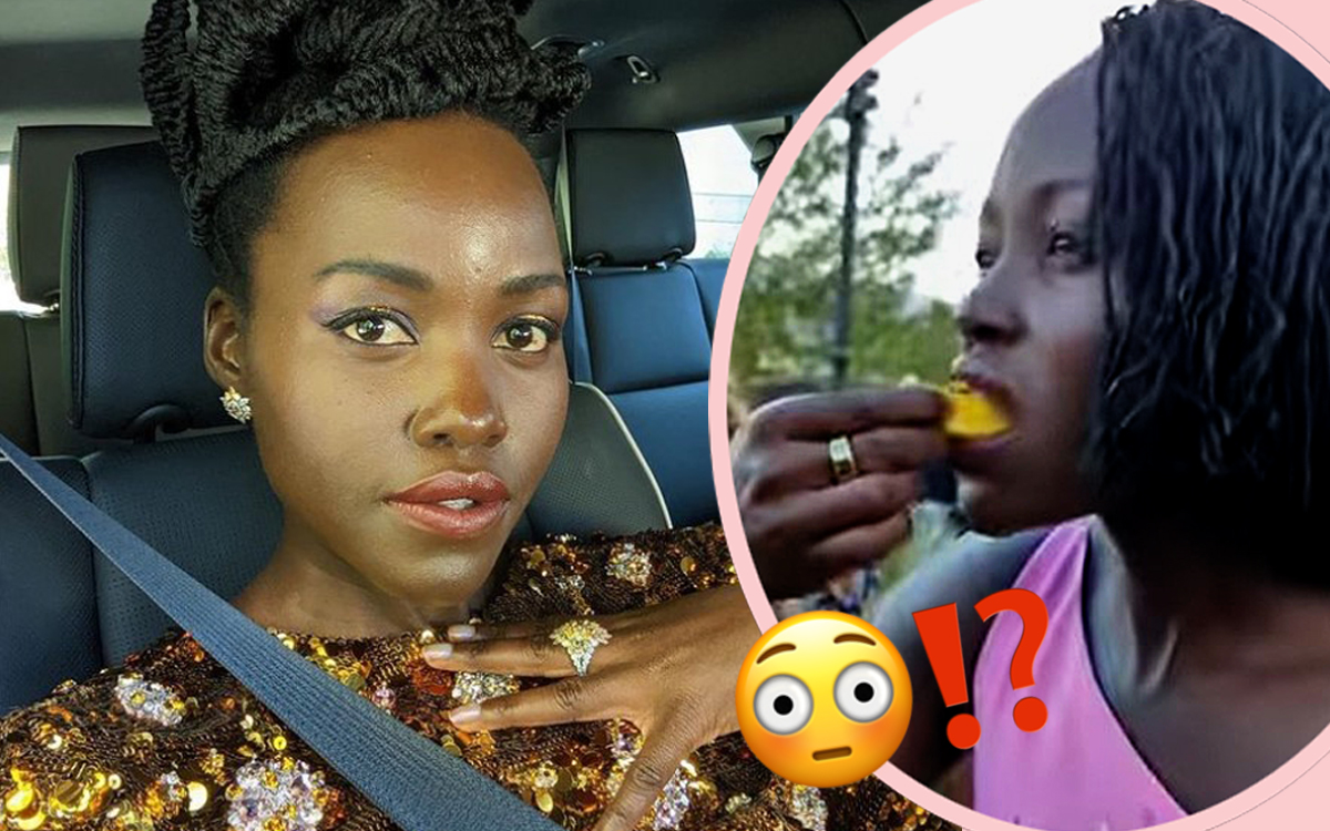 #Lupita Nyong’o Ate WHAT On Camera?!?