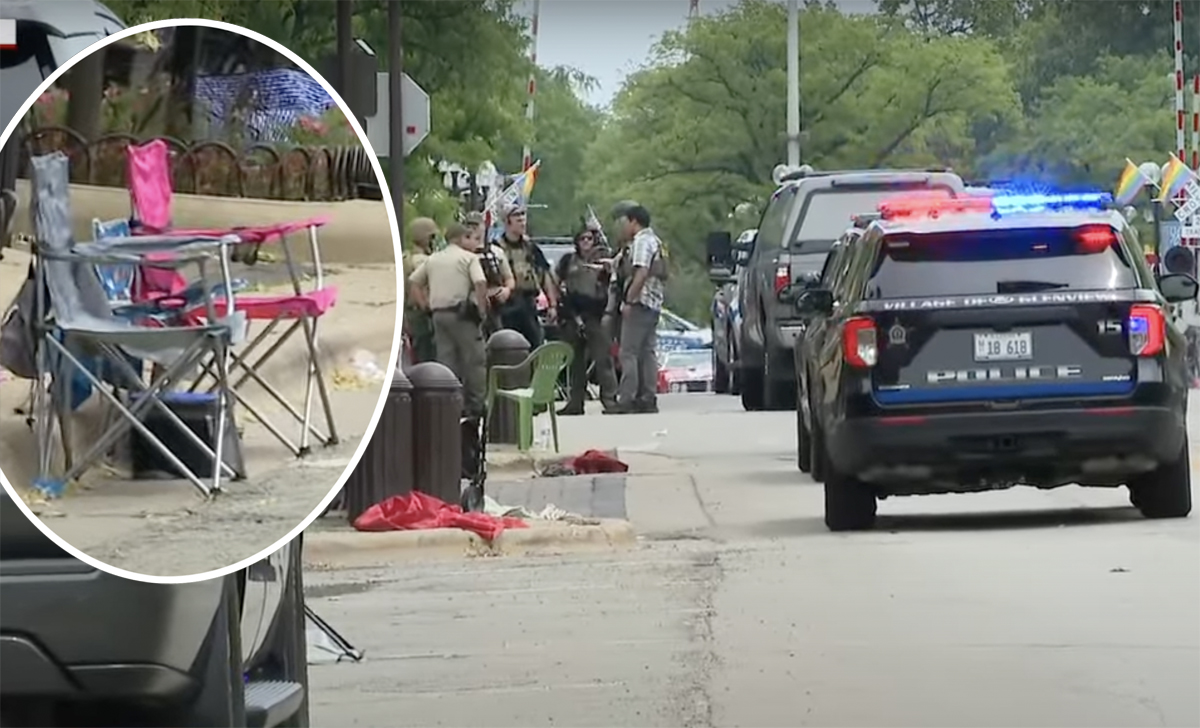 #Suspect Still At Large After Horrific Mass Shooting At Chicago-Area Fourth Of July Parade