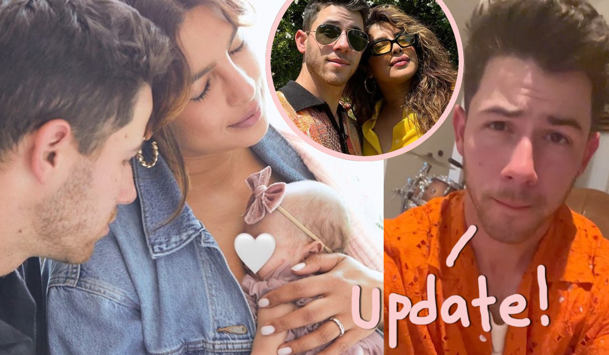 #Nick Jonas Offers FANTASTIC Health Update On Baby Girl After Scary Hospital Stay!