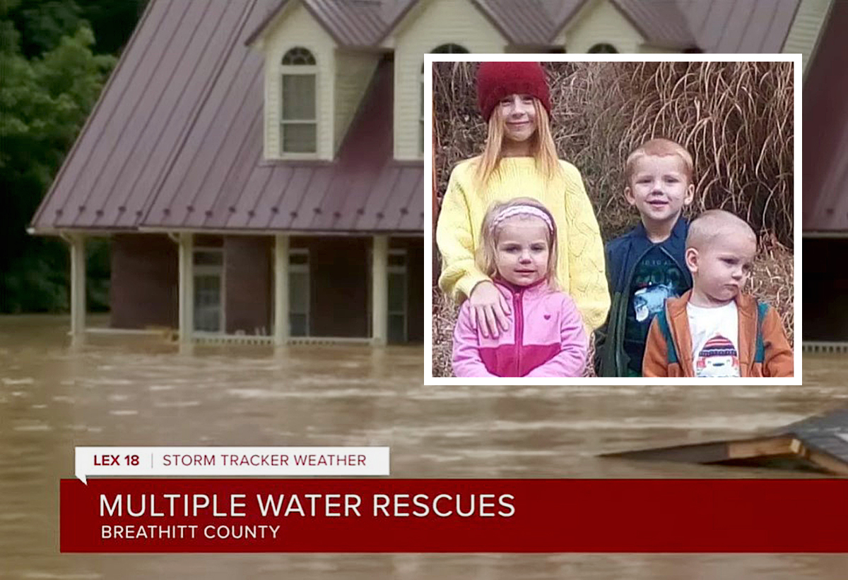 #Four Children Under 8 Killed In Kentucky Floods — Death Toll On The Rise