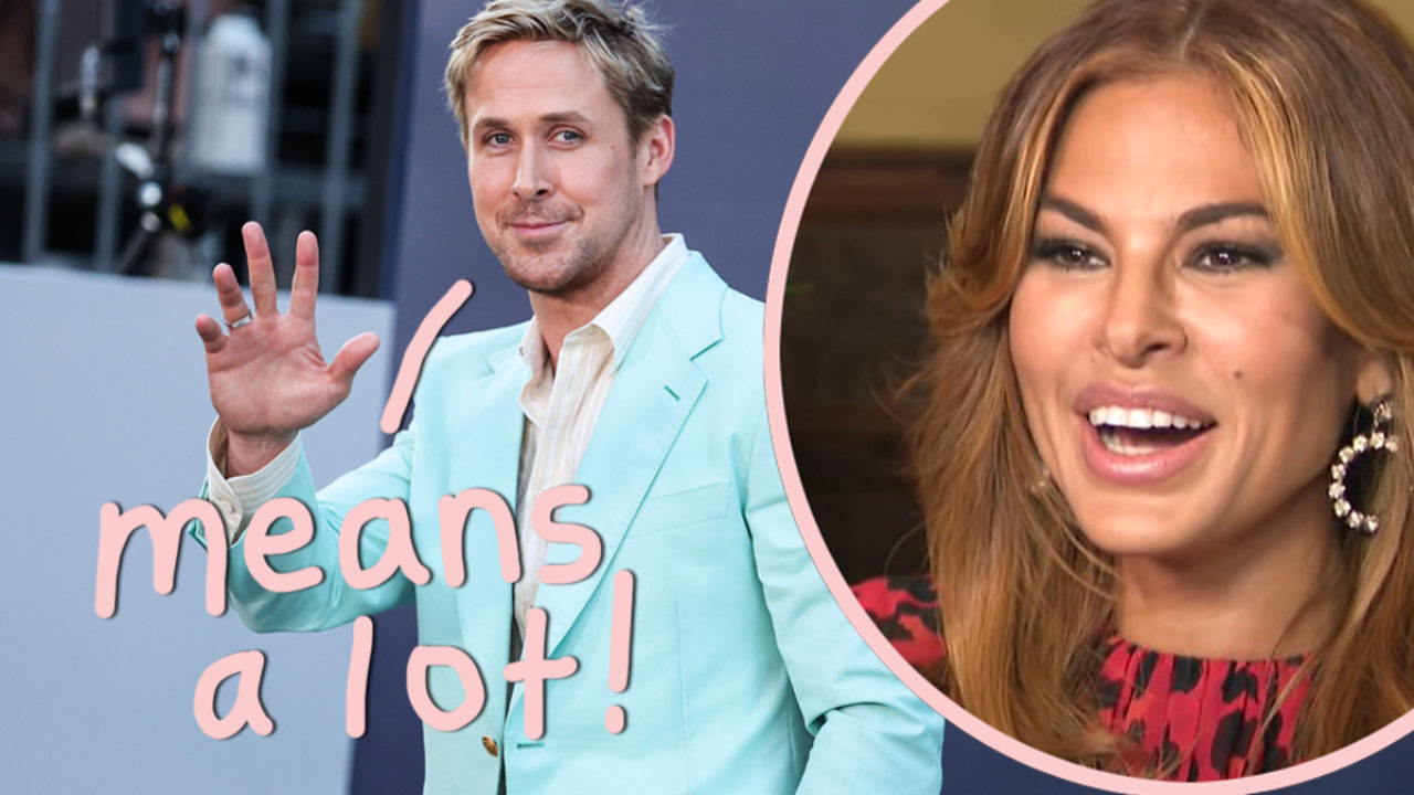Eva Mendes Begged Ryan Gosling to Give Her His 'Barbie' Underwear