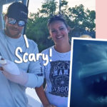 Shark Bites OFF Fisherman's Finger In Horrifying Viral Video -- Watch IF YOU DARE!!