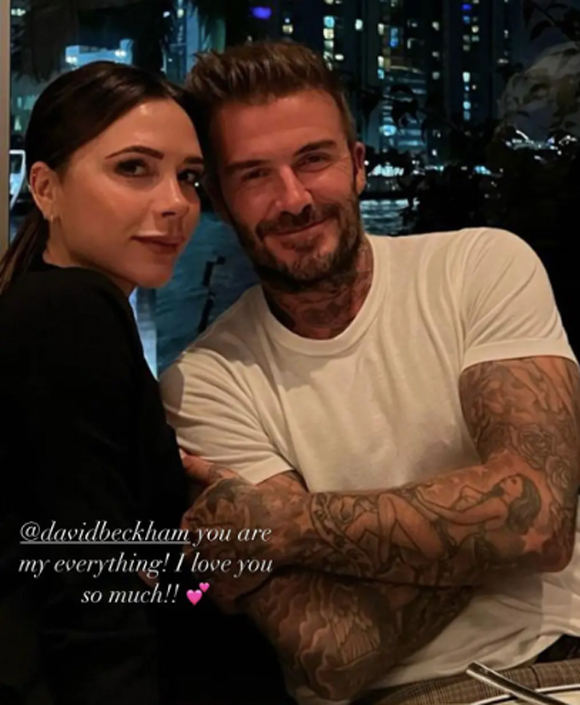 Victoria Beckham Shares. Anniversary Love