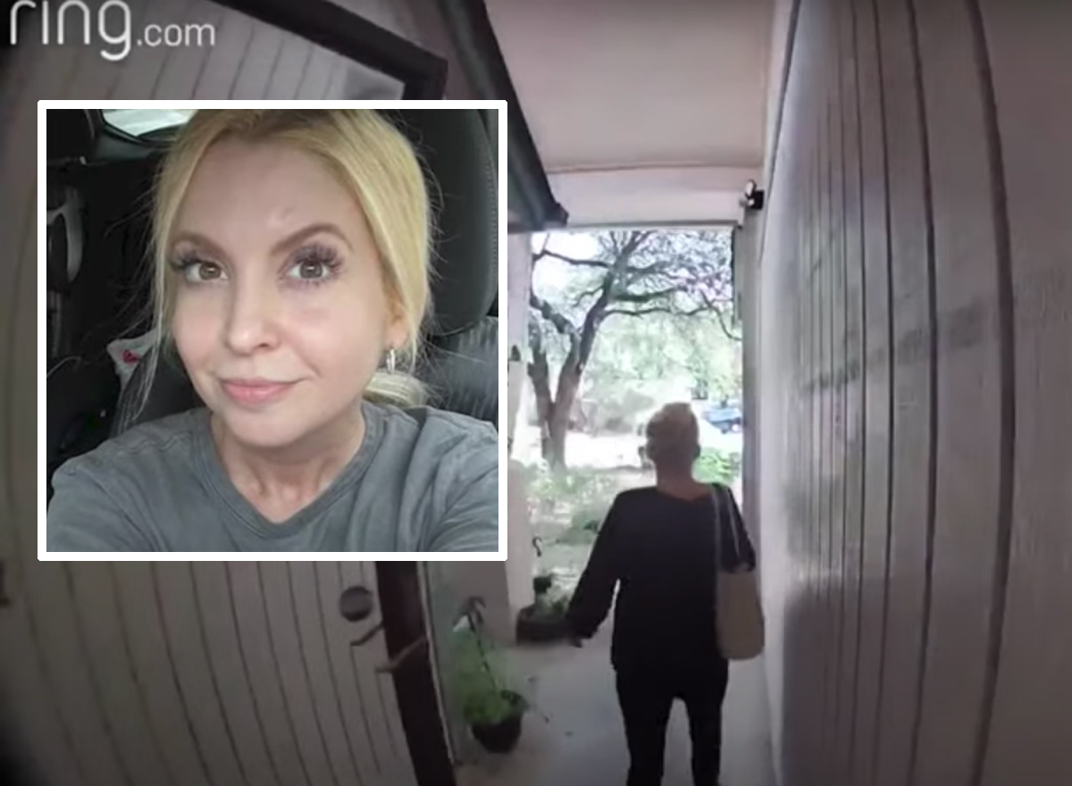 #Doorbell Cam Shows Chilling Final Moments Of Texas Woman Before She Vanished