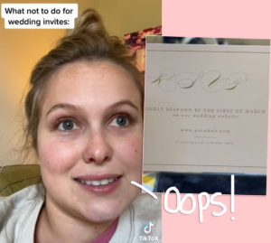 OMG! Bride Accidentally Included A Link To PornHub On Her Wedding