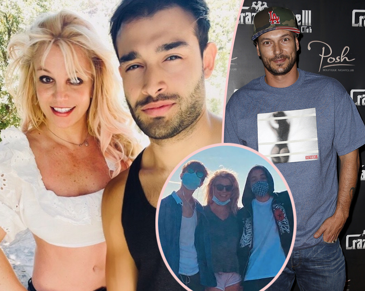 #Britney Spears & Sam Asghari Hit Back At Kevin Federline’s ‘Hurtful’ Claims About Their Sons Refusing To See Her Anymore!