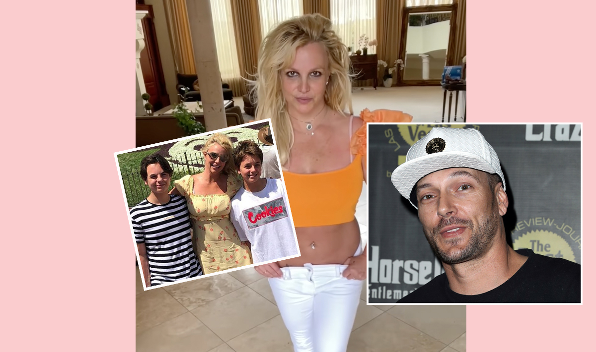 Kevin Federline posts video of britney spears arguing with her sons