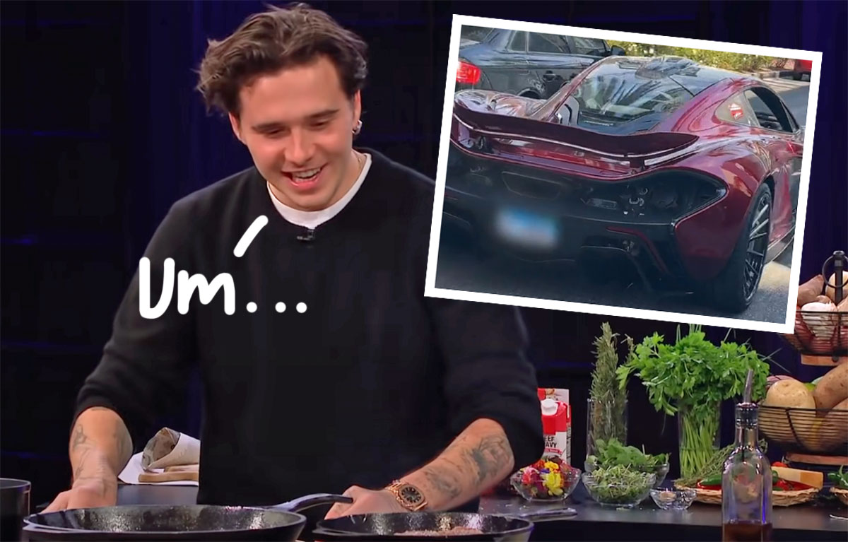 #Brooklyn Beckham MOCKED For Claiming He Bought A $1.2 Million Sports Car Thanks To Being ‘A Chef’!