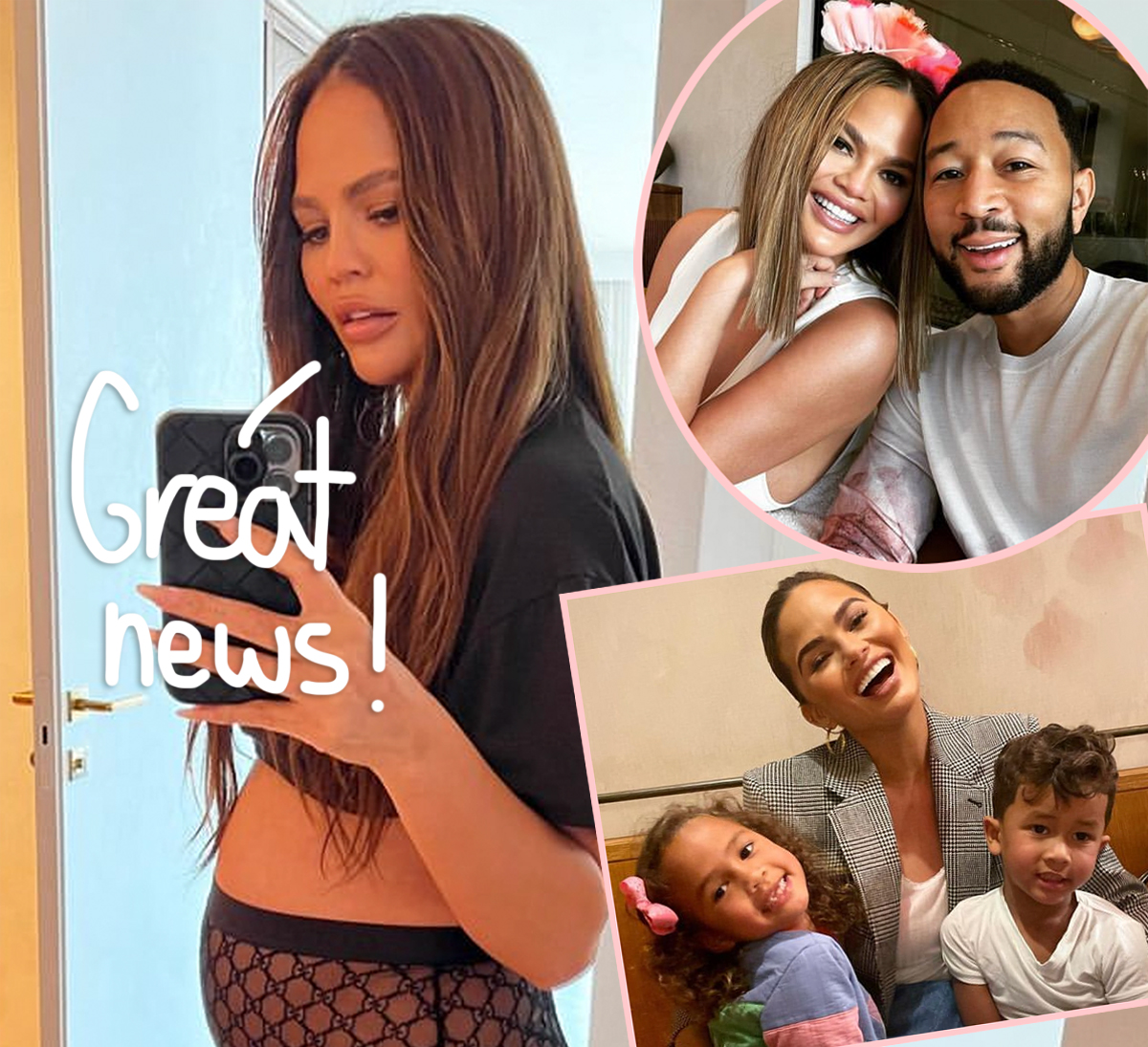 #Chrissy Teigen Is Pregnant Again Nearly Two Years After The Loss Of Her & John Legend’s Son Jack