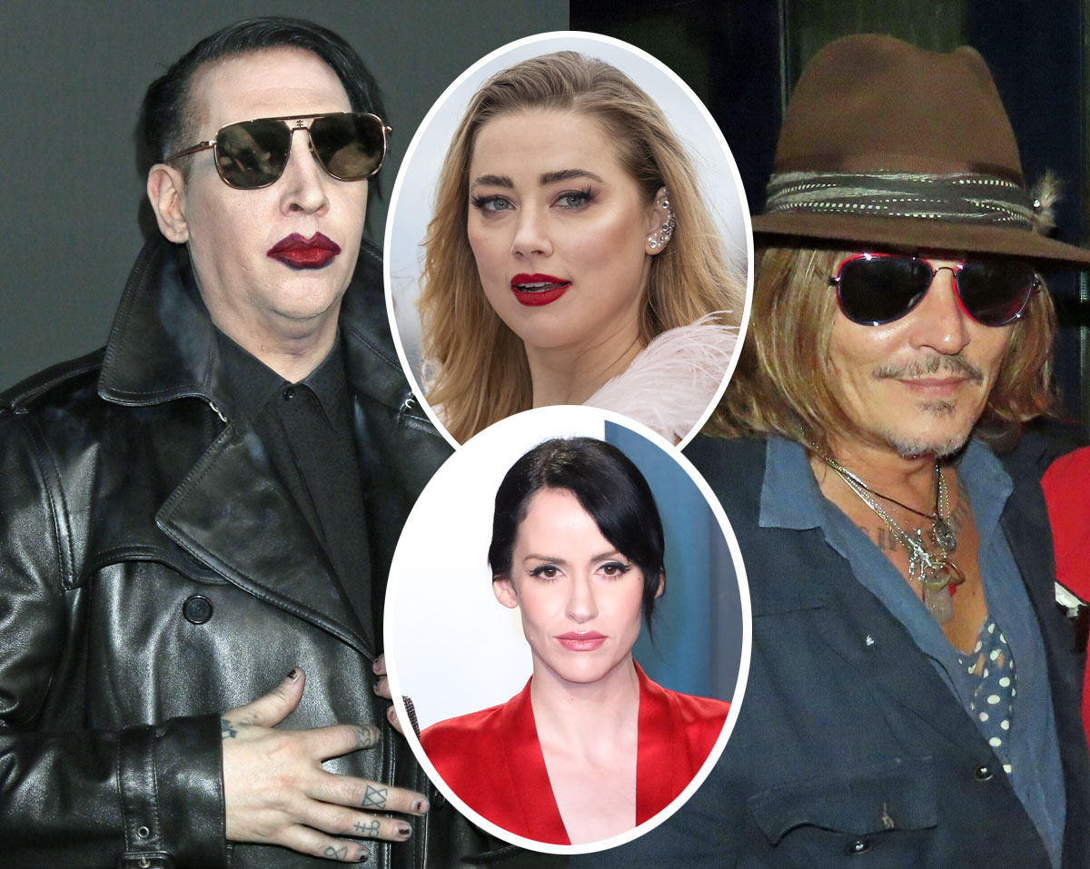 #Marilyn Manson Called His Wife ‘Amber 2.0’ In Shocking Unsealed Texts With Johnny Depp — And More Disgusting Messages