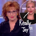 Joy Behar STILL Shading Meghan McCain Off-Camera At The View!