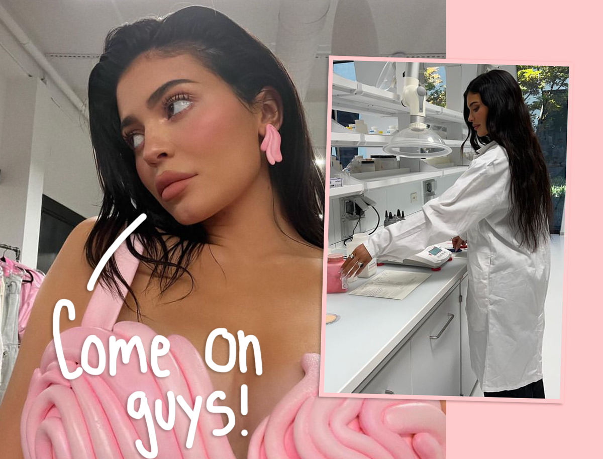 Kylie Jenner Claps Back After Being Called Out For Breaking Makeup Lab Safety Protocol!