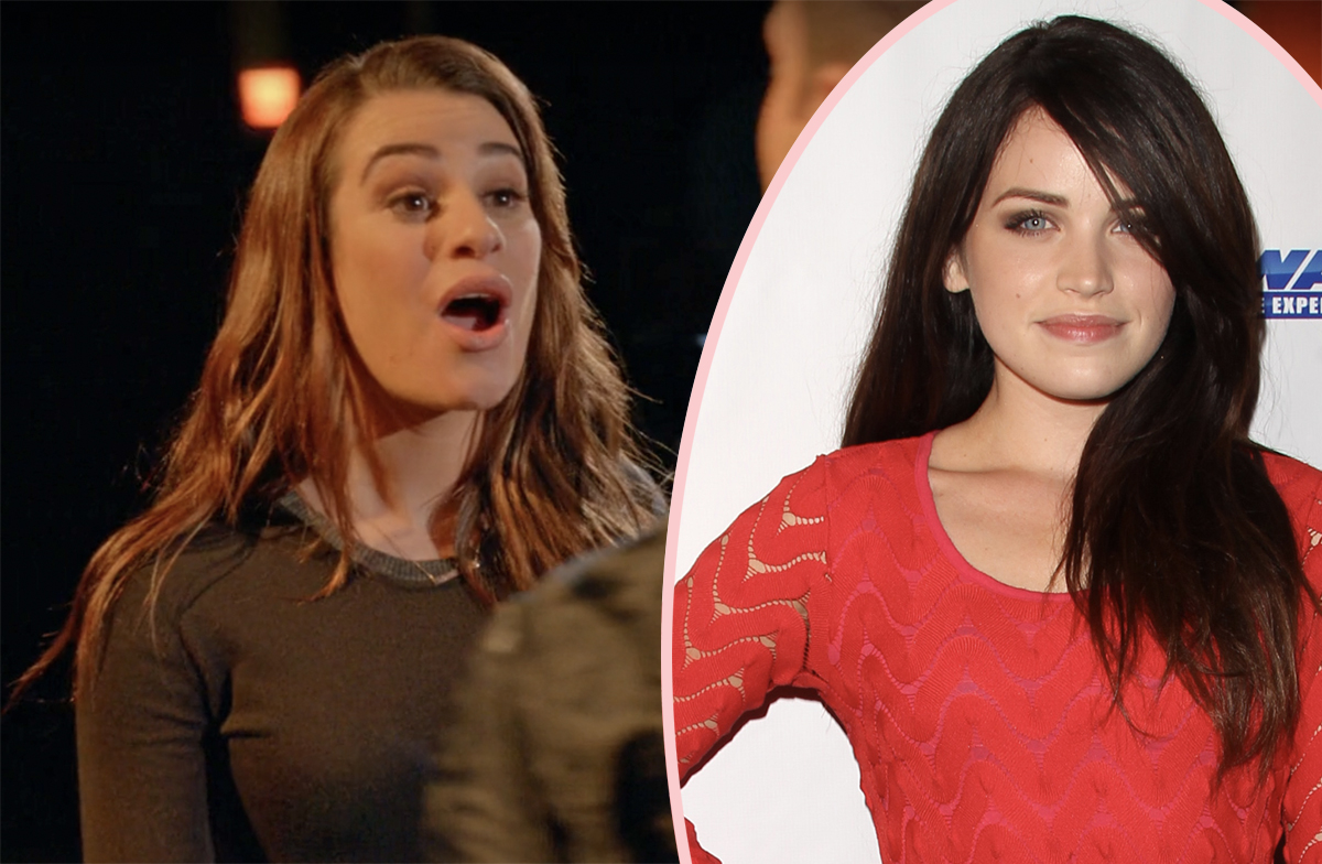 #This Glee Actress Was Terrified To Even Look Lea Michele In The Eye!