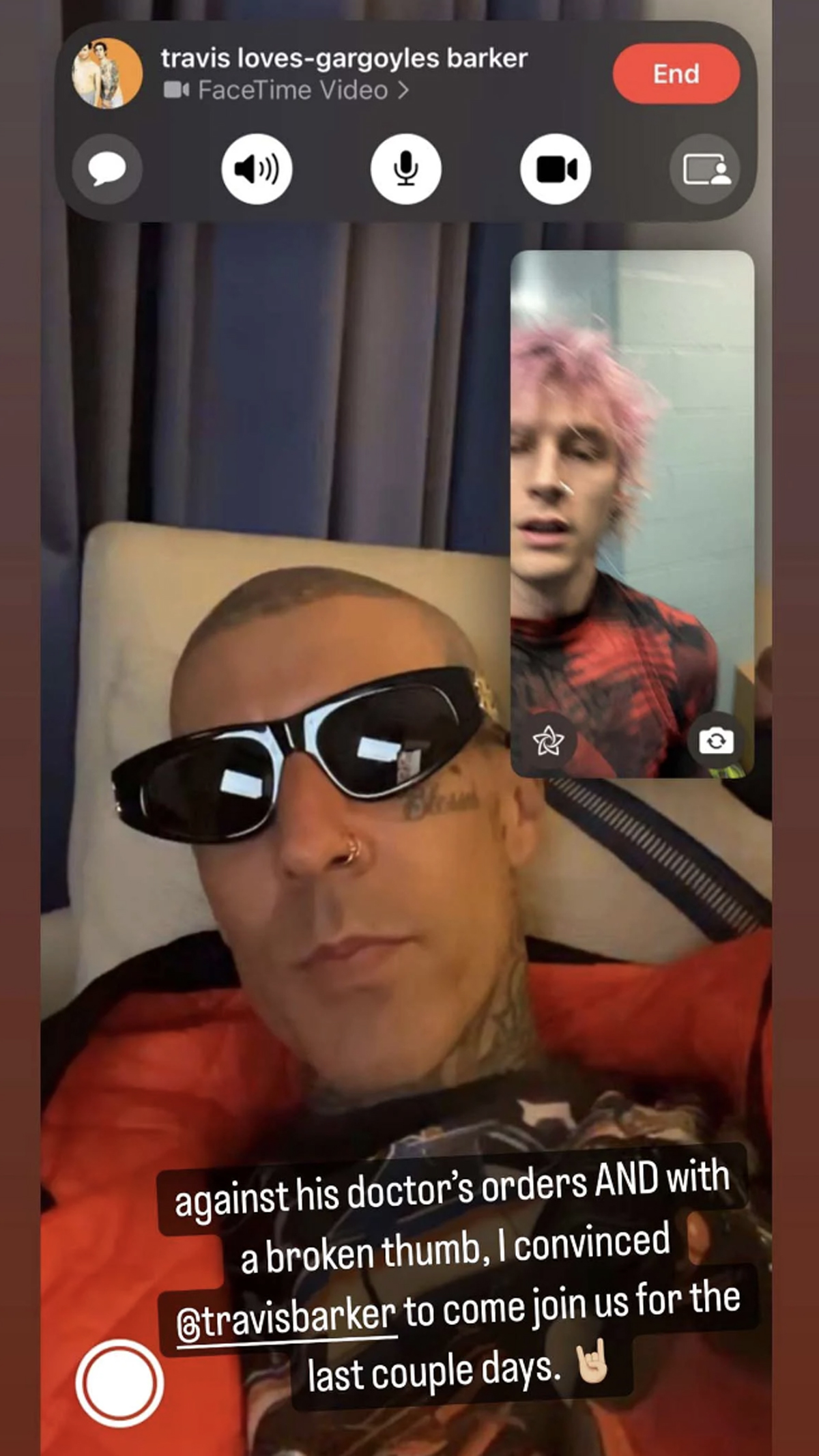 Travis Barker REJECTS Doctor's Orders To Go On Machine Gun Kelly's Tour!