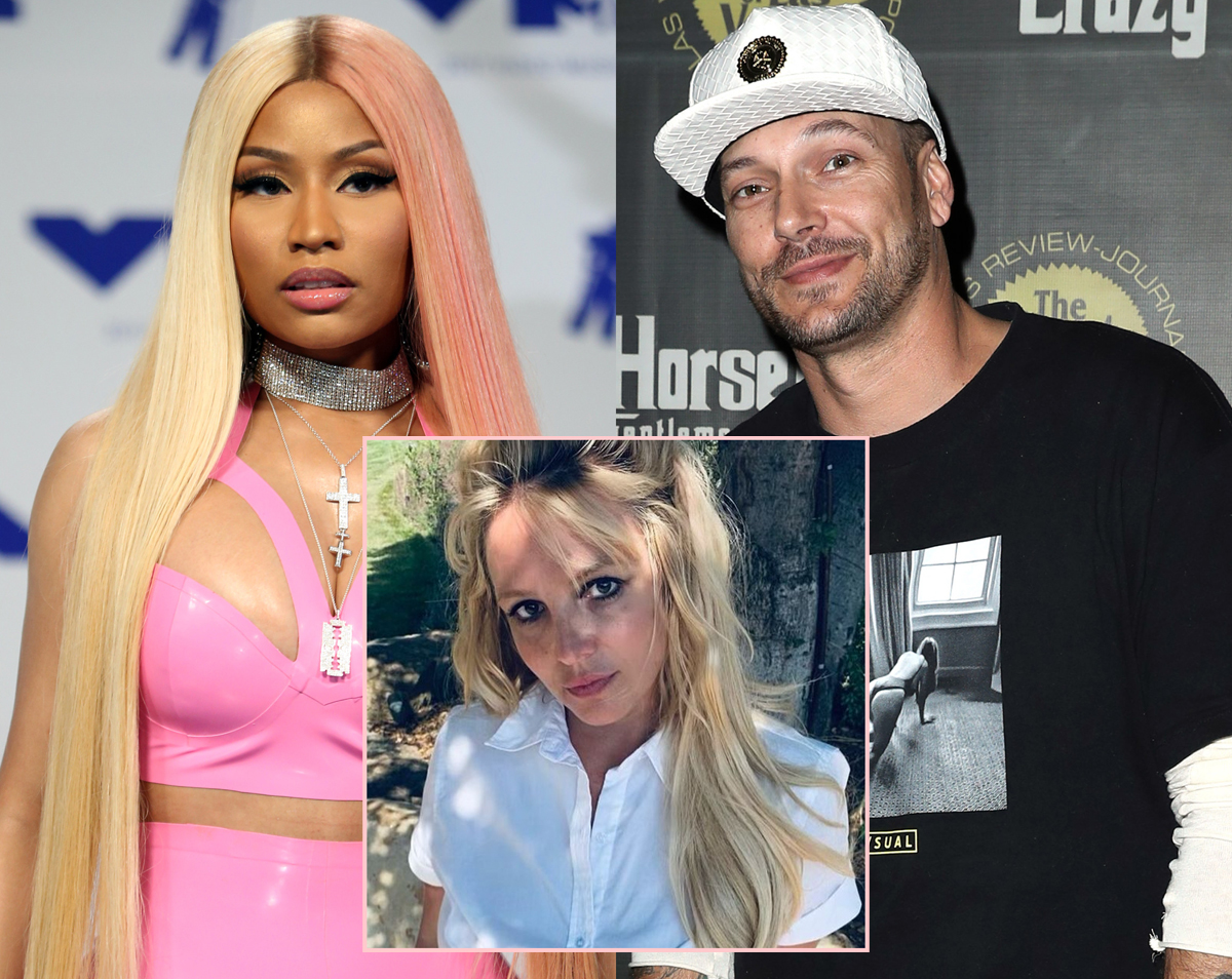 Nicki Minaj BLASTS ‘C**ksucker’ Kevin Federline For Attack On Britney Spears!