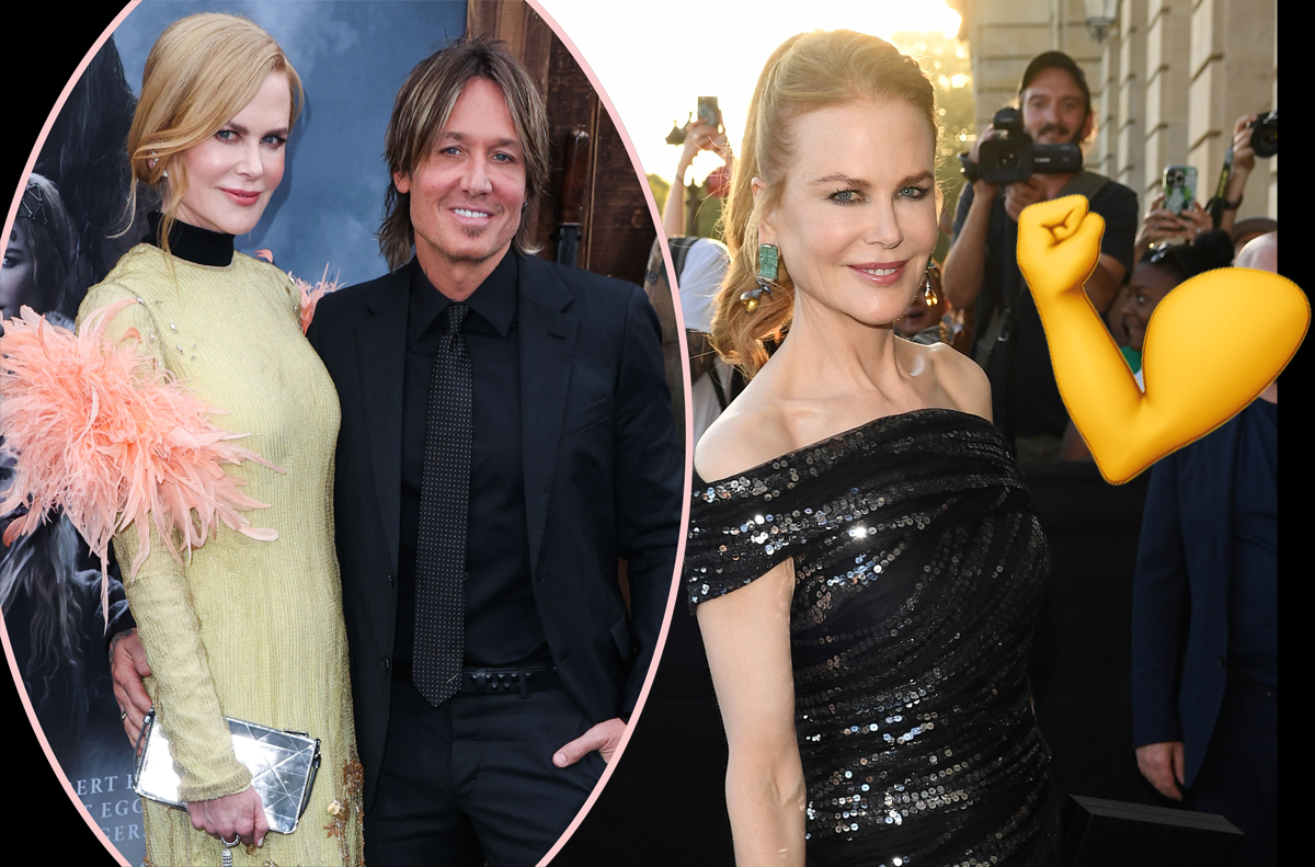 #Holy Cow, Nicole Kidman Is JACKED! Look At Those Arms!