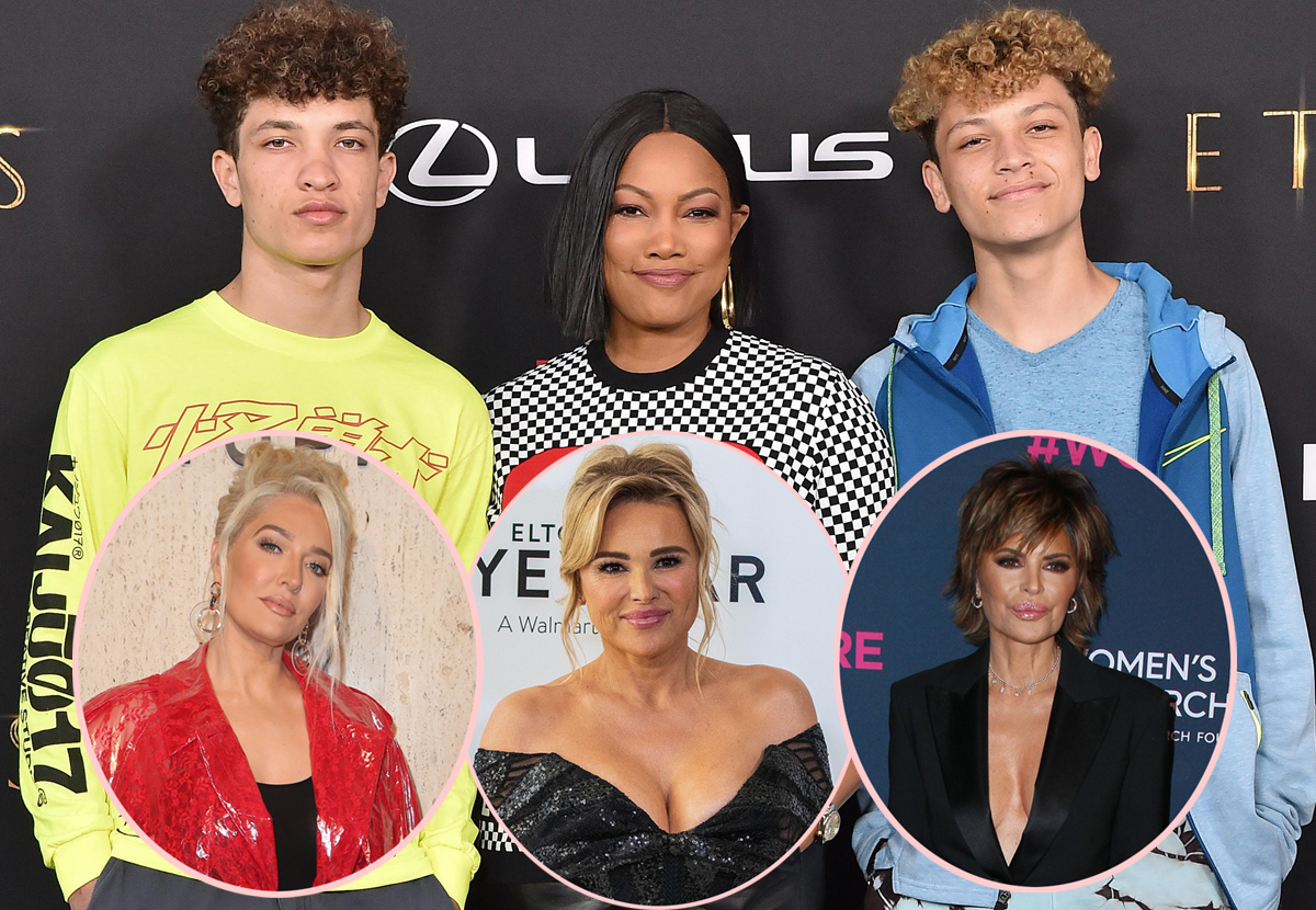 #RHOBH Stars Deny Accusations Of Orchestrating Social Media ‘Attack’ Against Garcelle Beauvais’ 14-Year-Old Son Jax!