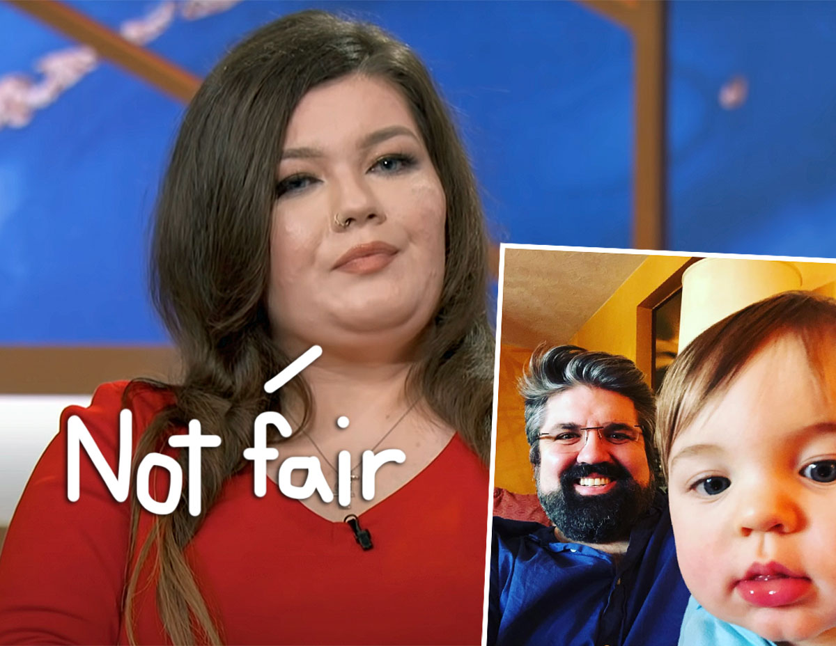 Judge Reveals Exactly Why Teen Mom Star Amber Portwood Lost Her Custody Case Perez Hilton