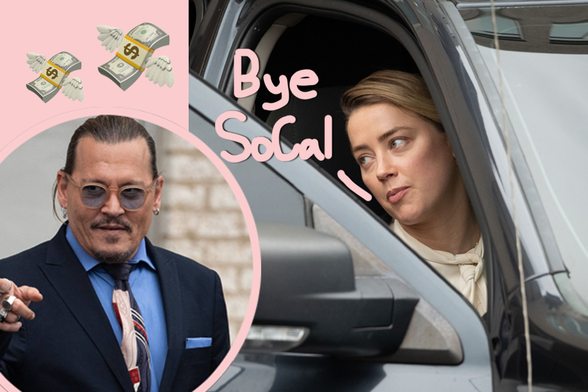 #Amber Heard Selling Off Property For The Money She Owes Johnny Depp??