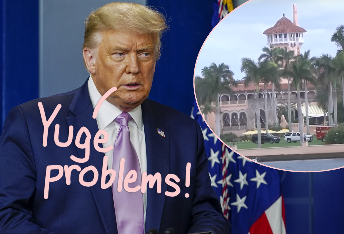Donald Trump Freaks After 'Large Group' Of FBI Agents Raid Mar-A-Lago Home For 'Classified Material'