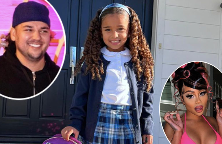 Rob Kardashian & Blac Chyna’s Daughter Dream Heads To School As A ...