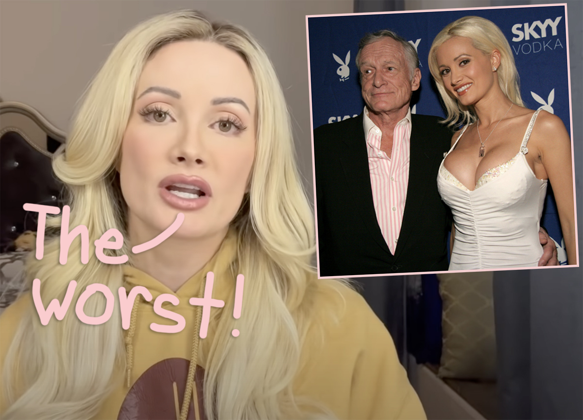 Holly Madison Reveals Gross New Details About Her First Time Having Sex  With 'Daddy' Hugh Hefner! - Perez Hilton