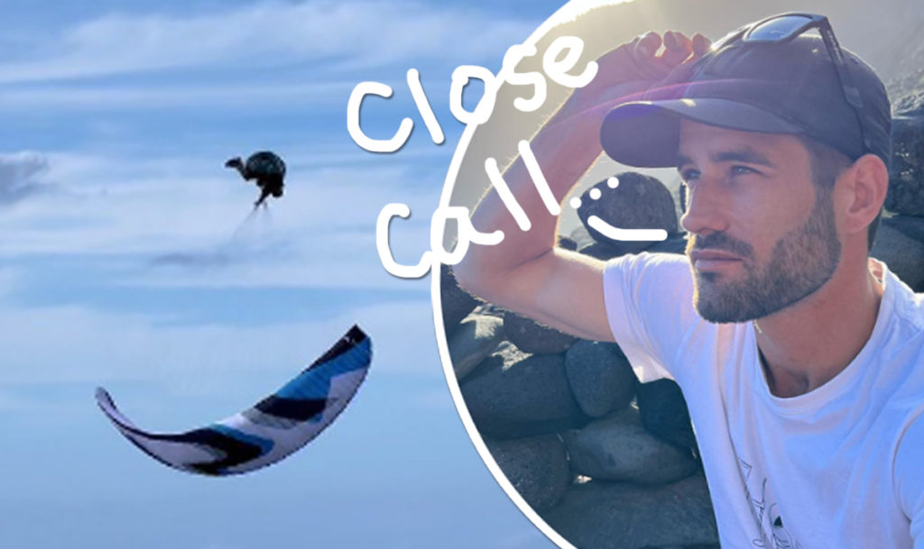 Paraglider Cheats Death, Saves Own Life One Second Before Impact In Terrifying Video