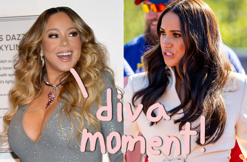 #Mariah Carey Calls Meghan Markle A ‘Diva’ TO HER FACE On The Ex-Royal’s New Podcast!