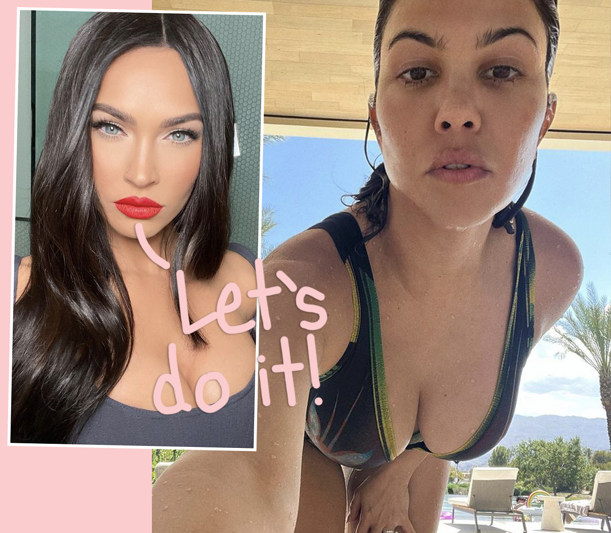 #Megan Fox Hints She’s Thinking About Starting An OnlyFans — With Kourtney Kardashian??