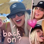 Tana Mongeau Cuddles Up To Ex Bella Thorne In Ibiza -- Are They Back Together?