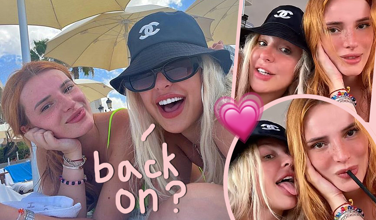 #Tana Mongeau Cuddles Up To Ex Bella Thorne In Ibiza — Are They Back Together?