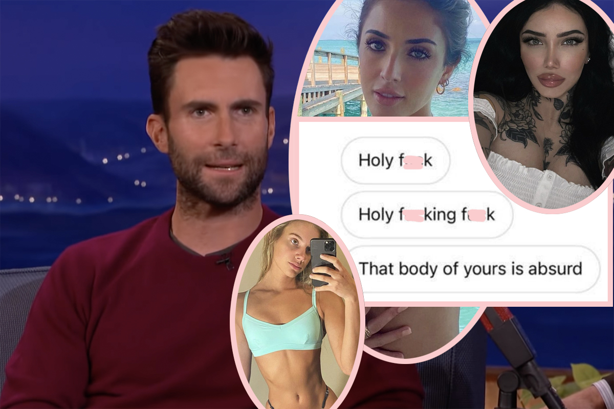 #Adam Levine Is Getting Roasted On Twitter — Not For Cheating But For His TERRIBLE SEXTING