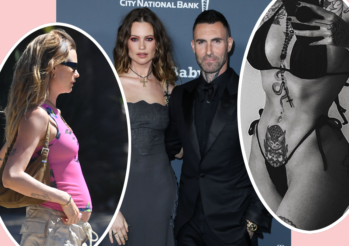 #Adam Levine & Behati Prinsloo ‘Trying To Move Past’ Cheating Scandal After He Allegedly Told Multiple Women They Were On The Rocks!